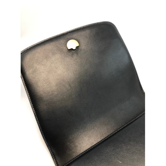 THE ROW Large Julien Black Leather Shoulder Bag - Picture 8 of 12